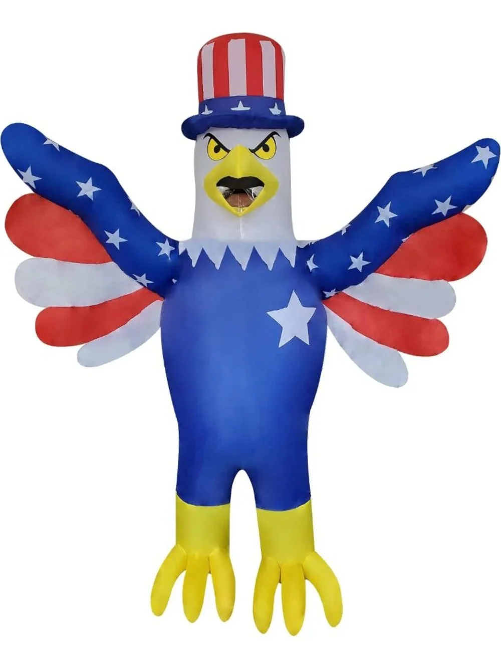 Inflatable Bald Eagle Costume for Adults - Fun Riding Eagle Suit, Medium Size